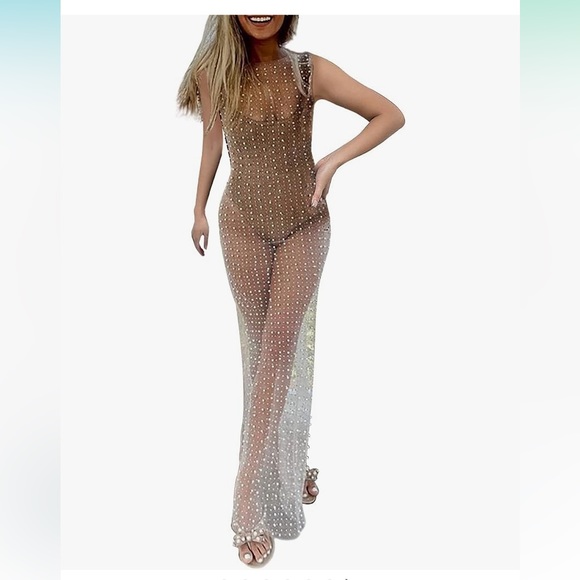 Amazon Pearl “swimsuit cover/ dress” - Picture 1 of 1